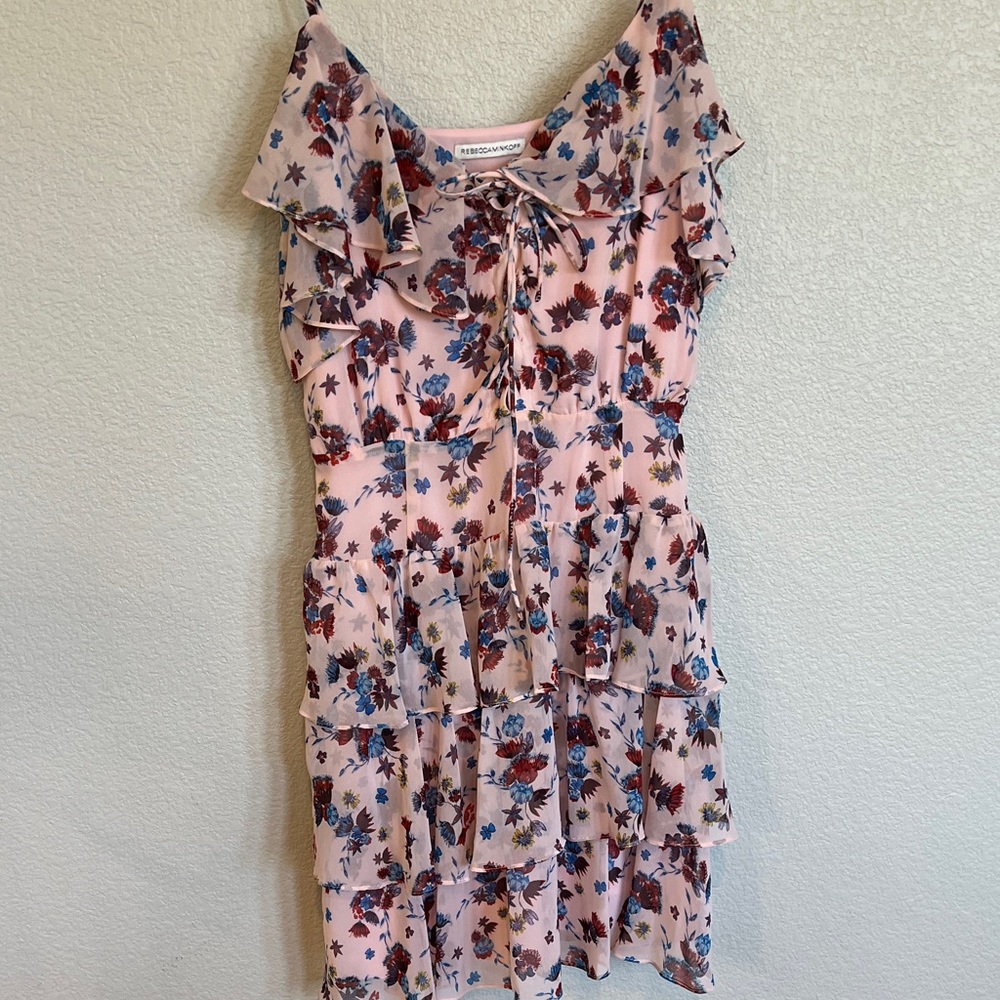 Rebecca Minkoff Pink Floral Dress